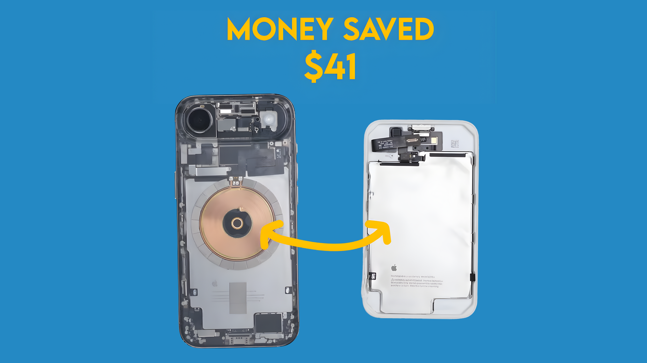 Cheapest Genuine iPhone Air Battery Replacement Using MagSafe